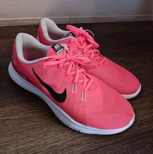 Nike Women's Flex Trainer 7 Print Cross Trainer Racer Pink/Black Sz 9.5
